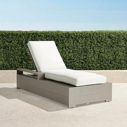 Boretto Aluminum Chaise - Quick Dry, Daffodil - Frontgate