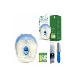 Plus Size Women's Soothing Foot Spa Massager With Tea Tree Salt Scrub & Callus Remover. by Pursonic in O