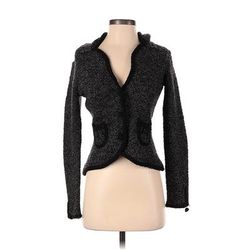 Sleeping On Snow Cardigan Sweater: Black - Women's Size X-Small