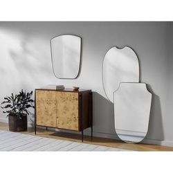Emmerhout 29"H x 24"W x 1"D Modern Gold Accent Mirror - Boutique Rugs