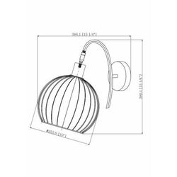 Maurecourt 16"L x 10"W x 15"H Rustic Beige Wall Sconce - Boutique Rugs