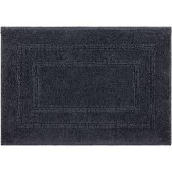 Wide Width Cotton Reversible Bath Rug by Mohawk Home in Charcoal (Size 21" W 34" L)