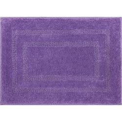 Wide Width Cotton Reversible Bath Rug by Mohawk Home in Fiesta Grape (Size 21" W 34" L)