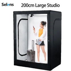 Selens 200/160/140cm Large Studio Lighting Shooting Tent Kit Portrait Soft light Photo Studio Kits Photography Props fotografía