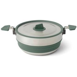 Sea to Summit Detour Stainless Steel Collapsible Pot Laurel Wreath Green A1212