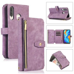 Luxury Magnetic Flip Leather Phone Case For Huawei P30 Lite P20 Pro P30 Zipper Wallet Multi Card Slots Soft TPU Bag Back Cover