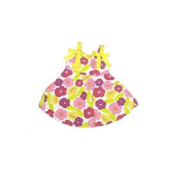 Bonnie Baby Dress: Yellow Floral Motif Skirts & Dresses - Size 18 Month