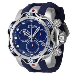 Open Box Invicta Reserve Venom Swiss Ronda Z60 Caliber Men's Watch - 52.5mm Red Blue Steel (AIC-46162)