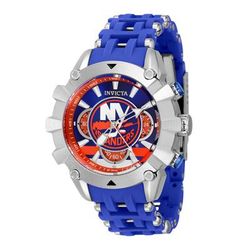 Invicta NHL New York Islanders Men's Watch - 42mm Steel Blue (43445-NHL)