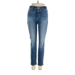 Lucky Brand Jeans - Low Rise: Blue Bottoms - Women's Size 27