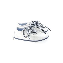 Janie and Jack Sneakers: White Shoes - Kids Boy's Size 4