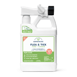 Wondercide Ready-to-Use Flea & Tick Spray for Yard Plus Garden with Natural Essentials Oils, 32 fl. oz.