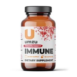 Immune: Support Immunity With Vitamin C, Elderberry, & Zinc by UMZU | Servings: 30 Day Supply