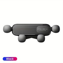 TEMU Gravity Car Phone Holder Exhaust Bracket Mobile Phone Gps Support Iphone Huawei Xiaomi Phone Holder In Car