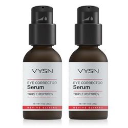 VYSN Eye Corrector Serum - Triple Peptides - 2-Pack - 1 oz