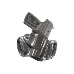 DeSantis Mini Slide OWB Belt Holster Unlined Leather RM1C Right Hand Plain Black RM1C 086BA1ZZ0