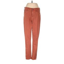 Adriano Goldschmied Jeans - High Rise: Orange Bottoms - Women's Size 27