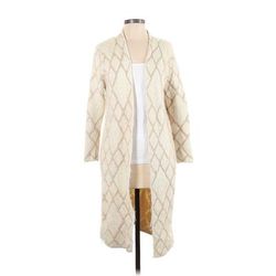 CALISTA Cardigan Sweater: Ivory - Women's Size Small