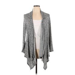 AB Studio Cardigan Sweater: Gray - Women's Size X-Large