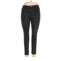 Style&Co Jeans - High Rise: Black Bottoms - Women's Size 12