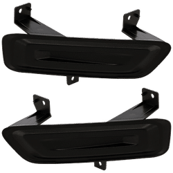 2023 Nissan Frontier Driver and Passenger Side Fog Light Covers, Black