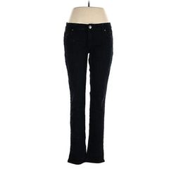 The Limited Jeans - Mid/Reg Rise: Black Bottoms - Women's Size 10