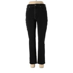 Banana Republic Jeans - High Rise: Black Bottoms - Women's Size 30