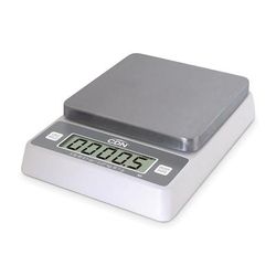 CDN SD0502 5 lb Digital Portion Control Scale w/ Removable Platform - 5 3/8 x 5 3/8, White, 100/240 V