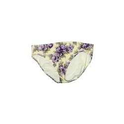 Lands' End Swimsuit Bottoms: Purple Floral Swimwear - Women's Size 14