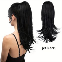 Long Curly Claw Ponytail Synthetic Hair Extensions Easy To Wear Elegant For Daily Use Hair Accessories