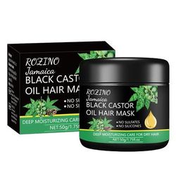 Jamaican Black Castor Oil Hair Mask, Contains Black Castor Healthy Hair Penetrates Root To Tip