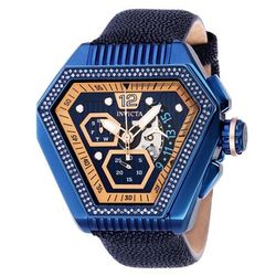 Open Box Invicta Speedway 0.76 Carat Diamond Swiss Ronda Z60 Caliber Men's Watch - 52mm Blue (AIC-41412)