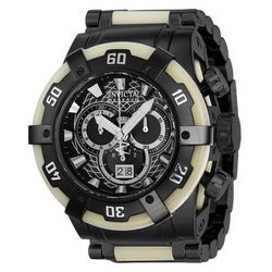 Open Box Invicta Reserve Hyperion Swiss Ronda 5050.C Caliber Men's Watch - 53mm White Black (AIC-37335)