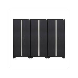 NewAge Garage Cabinets 3 x BOLD Series Grey Lockers