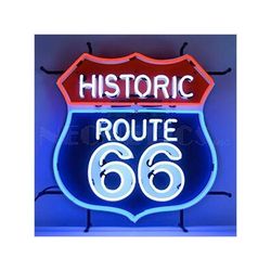 Neonetics Route 66 24-Inch Neon Sign