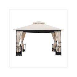 Sunjoy Group Replacement Privacy Curtains for 11 x 13 Belcourt Gazebo