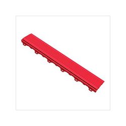 Swisstrax Pro Racing Red Garage Floor Looped Edge (10-Pack)
