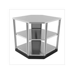 NewAge Outdoor Kitchens Stainless Steel 90-Degree Corner Shelf