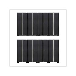 NewAge Garage Cabinets 8 x BOLD Series Grey Lockers