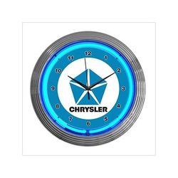 Neonetics 15-Inch Chrysler Pentastar Neon Clock