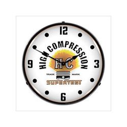 Collectable Sign and Clock HC Supertest Backlit Wall Clock