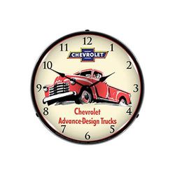 Collectable Sign & Clock 1953 Chevrolet Truck Backlit Wall Clock