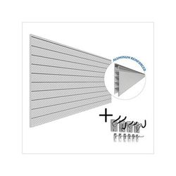 Proslat PROCORE+ PVC Silver Grey Carbon Fiber Slatwall Mini Bundle