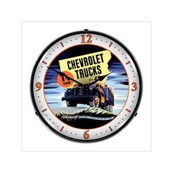 Collectable Sign & Clock 1949 Chevrolet Truck Backlit Wall Clock