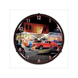 Collectable Sign and Clock Crazy Eds Backlit Wall Clock