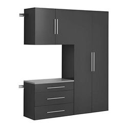 Prepac HangUps 60" Storage Cabinet Set B - 3pc