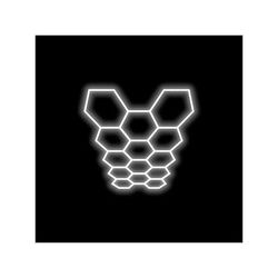 HexGlow Small 14 Hex LED Lighting Kit (14' x 8')