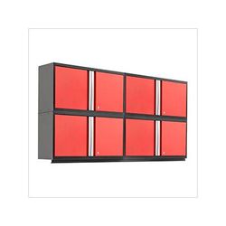 NewAge Garage Cabinets PRO Series Red 42" Wall Cabinet (4 pack)