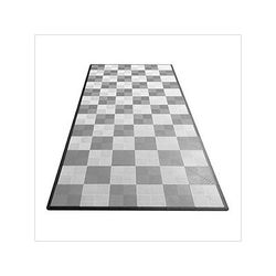 Swisstrax Ribtrax Pro One Car Garage Floor Tile Mat (Slate Grey / Pearl Silver / Jet Black)