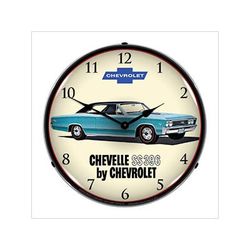 Collectable Sign and Clock 1967 Chevelle SS 396 Backlit Wall Clock